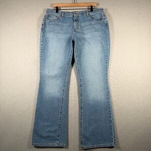 Vintage Levis 515 Bootcut Jeans Womens 14M Medium Wash Blue Mid Rise Denim 36x31